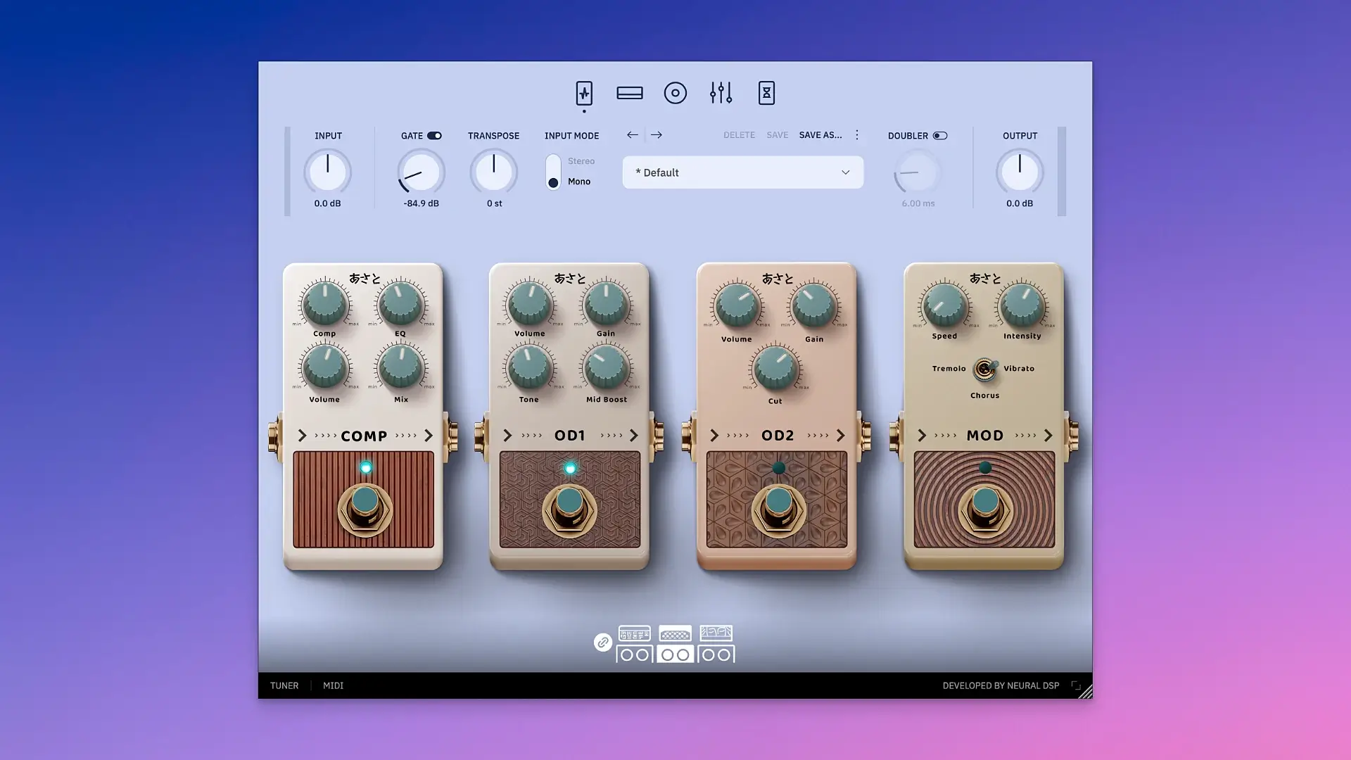 Neural DSP Archetype: Mateus Asato screenshot 2